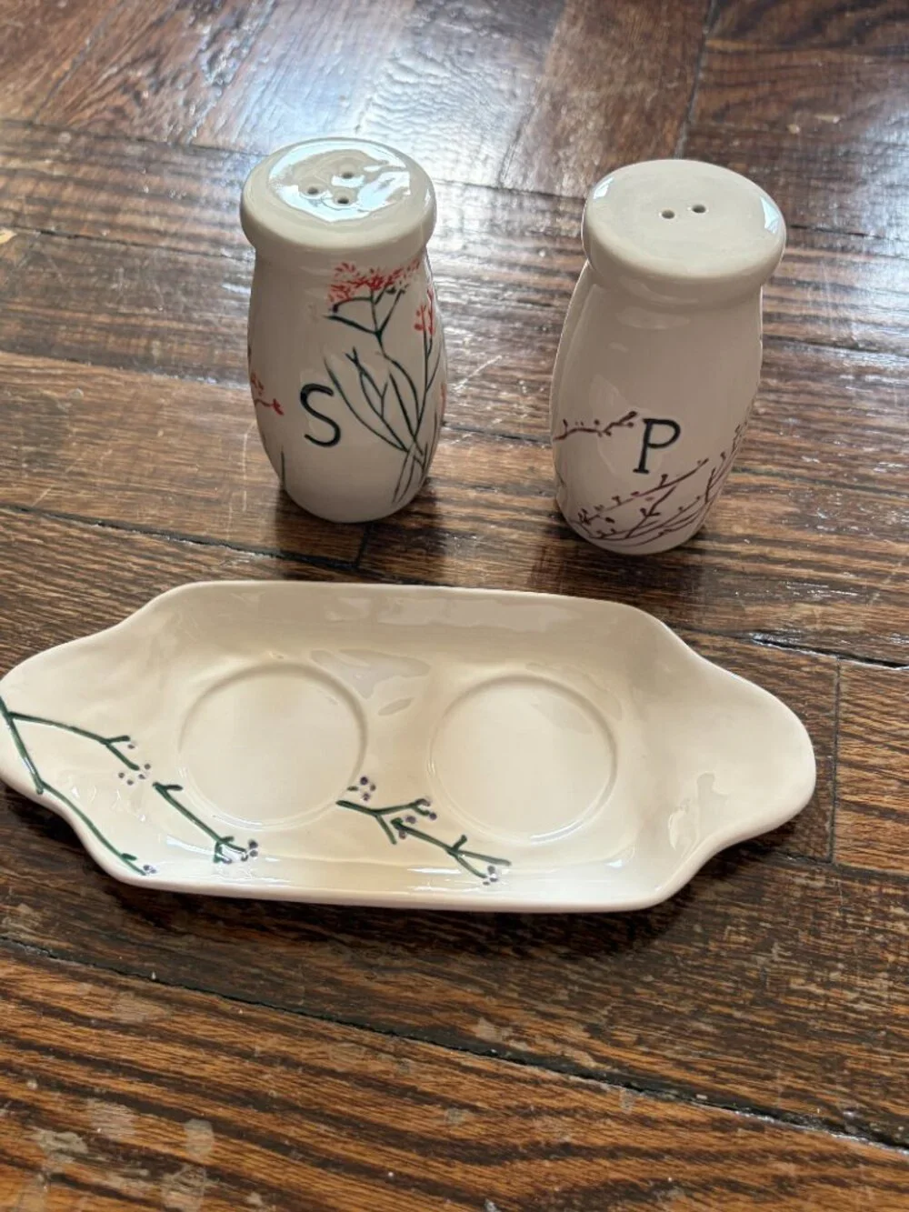 Anthropologie Dagny Salt & Pepper Shakers